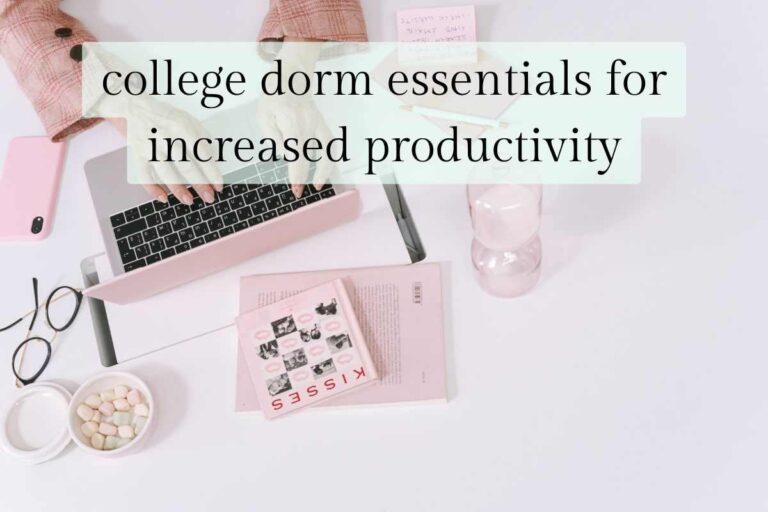 College Dorm Productivity Essentials From Amazon
