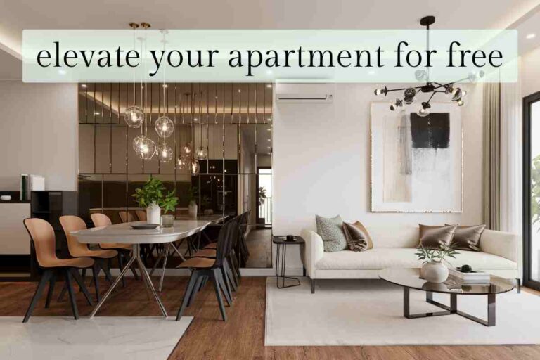 5 Ways to Elevate Your Apartment for Free