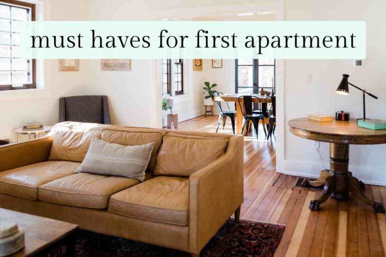 Must Haves You’ll Not Regret Buying For your First Apartment