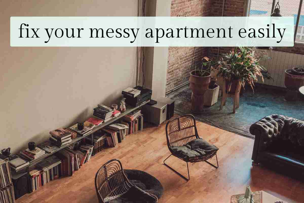 organization tips for messy apartment