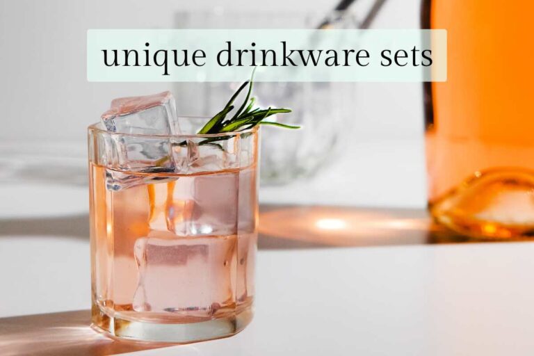 11 Unique Drinkware Sets Perfect for Twenty Somethings